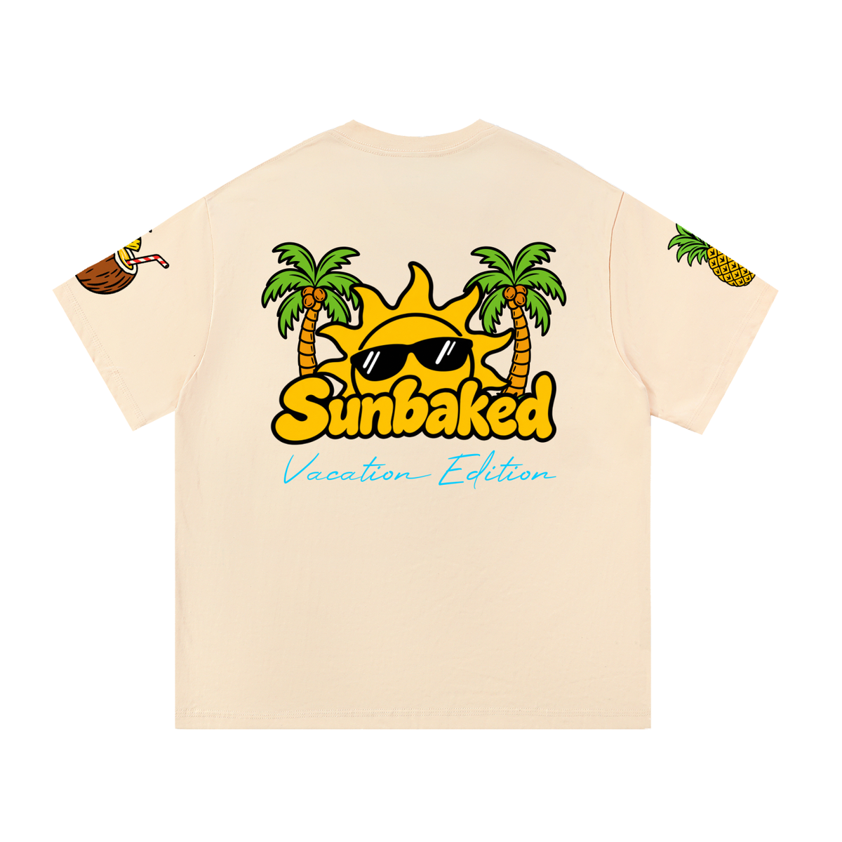 Sunbaked Vacation Edition Cotton T-Shirt
